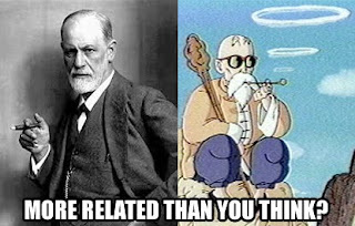 Sigmund Freud and Master Roshi: It's more likely than you think!