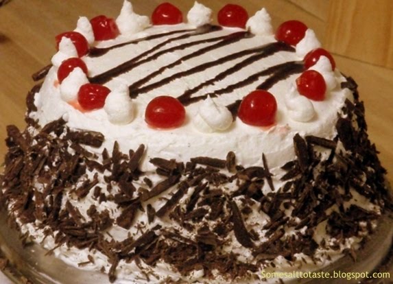 Some Salt... To Taste!: Black Forest Cake