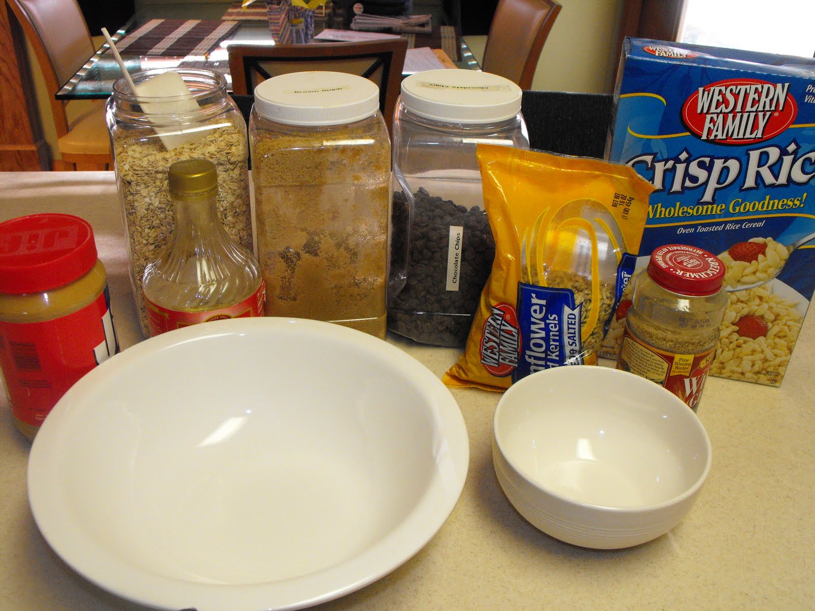 A matter of preparedness Granola bars....using Corn Syrup