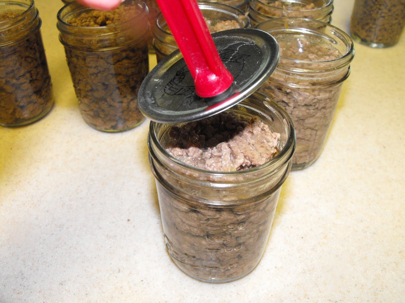 A matter of preparedness It's a matter of..Canning Hamburger