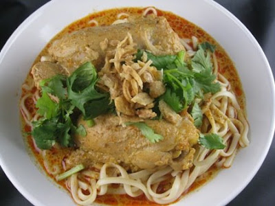 curry laksa paste. Curry Chicken Laksa with