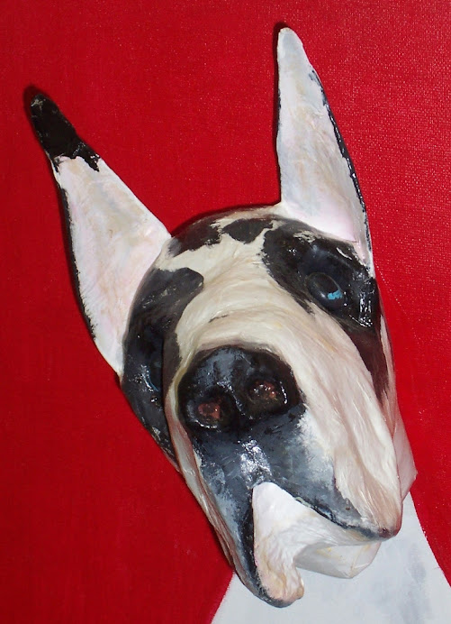 Great Dane on Canvas