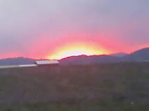 sunset near my house