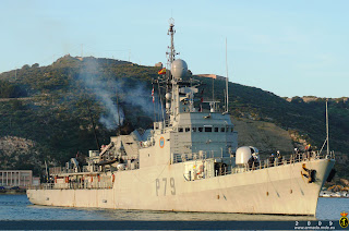 El patrullero “Vencedora” hace escala en el puerto de Cartagena (regreso de UNIFIL).