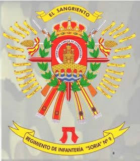 ¡ Medalla del Ejército para el Regimiento de Infantería Soria Nº9 "el sangriento". !
