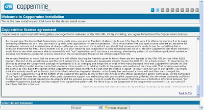 Coppermine Web Based Album Gallery