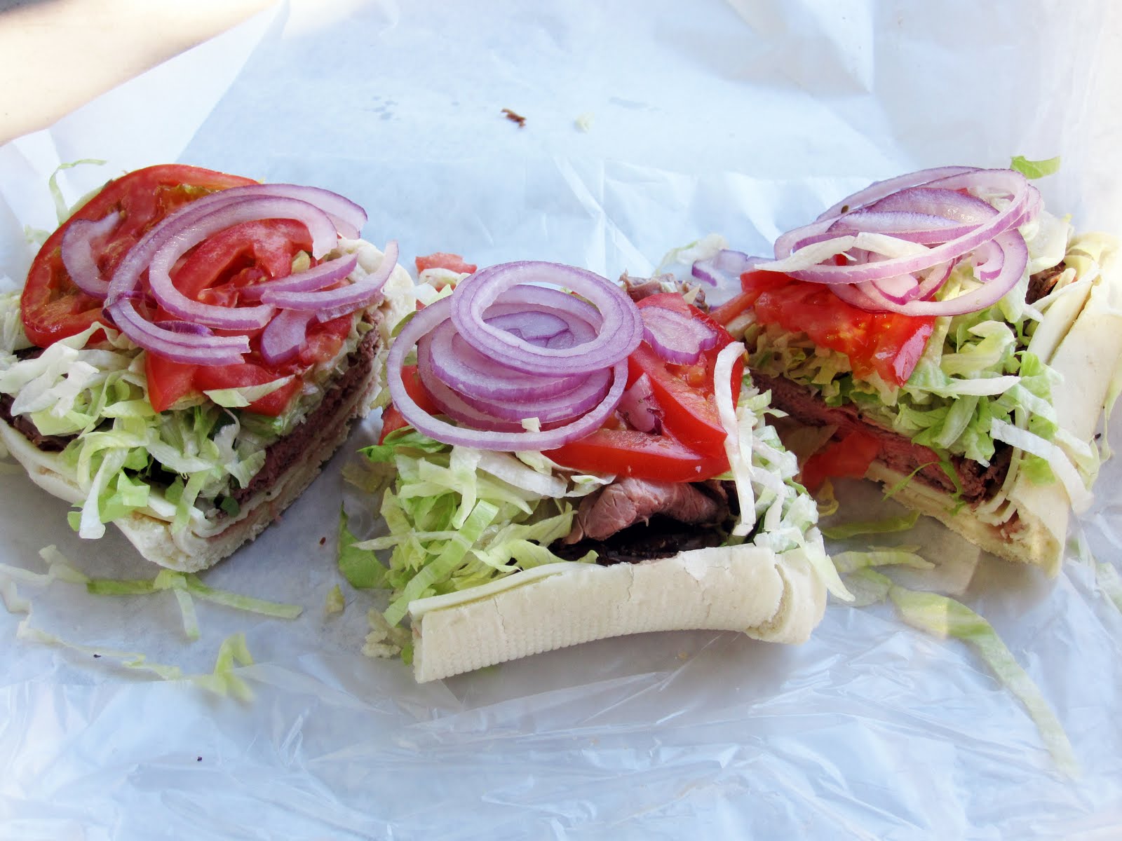 I'll Have Everything...And a Side to Go BEST Roast Beef Sandwich