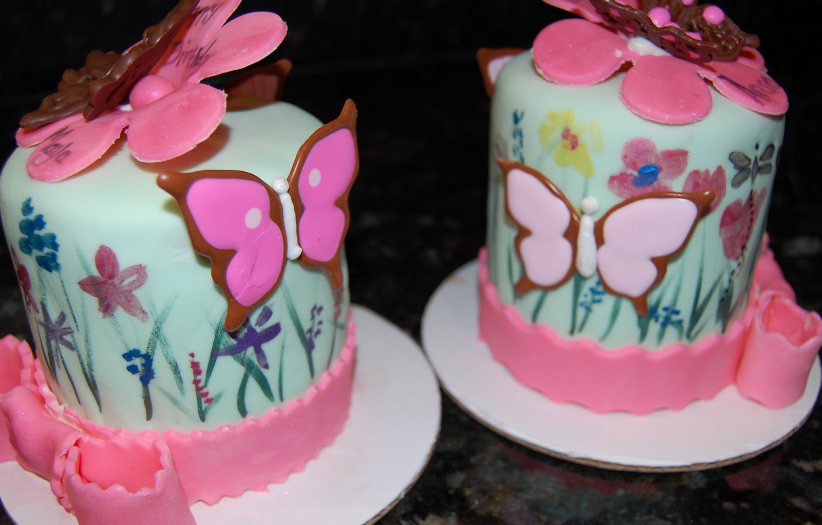 Cupcake Butterfly Cake