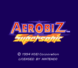 Aerobiz Supersonic (SNES)