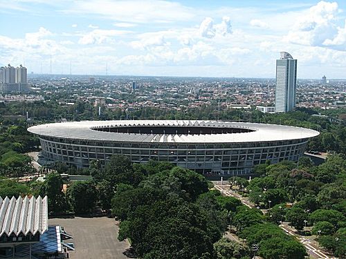 Main Stadium of Gelora Bung Karno