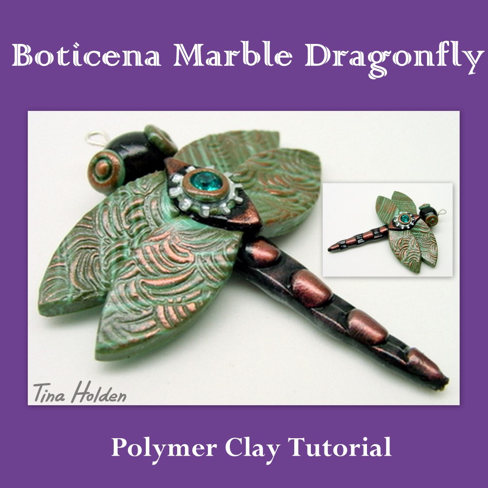 Polymer Clay Bytes! Tina Holden's Boticena Marble