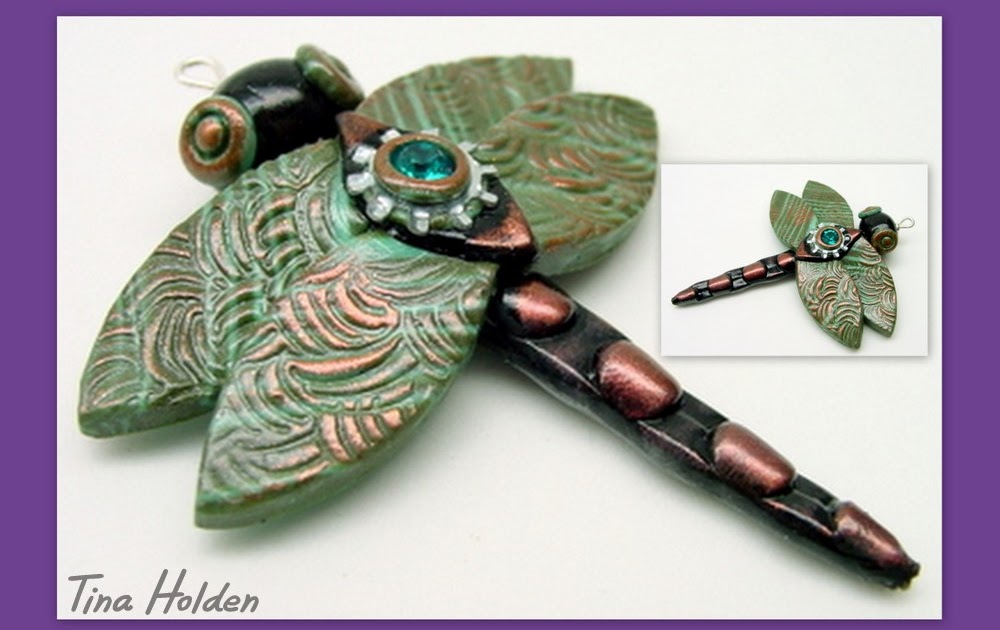 Polymer Clay Bytes! Tina Holden's Boticena Marble