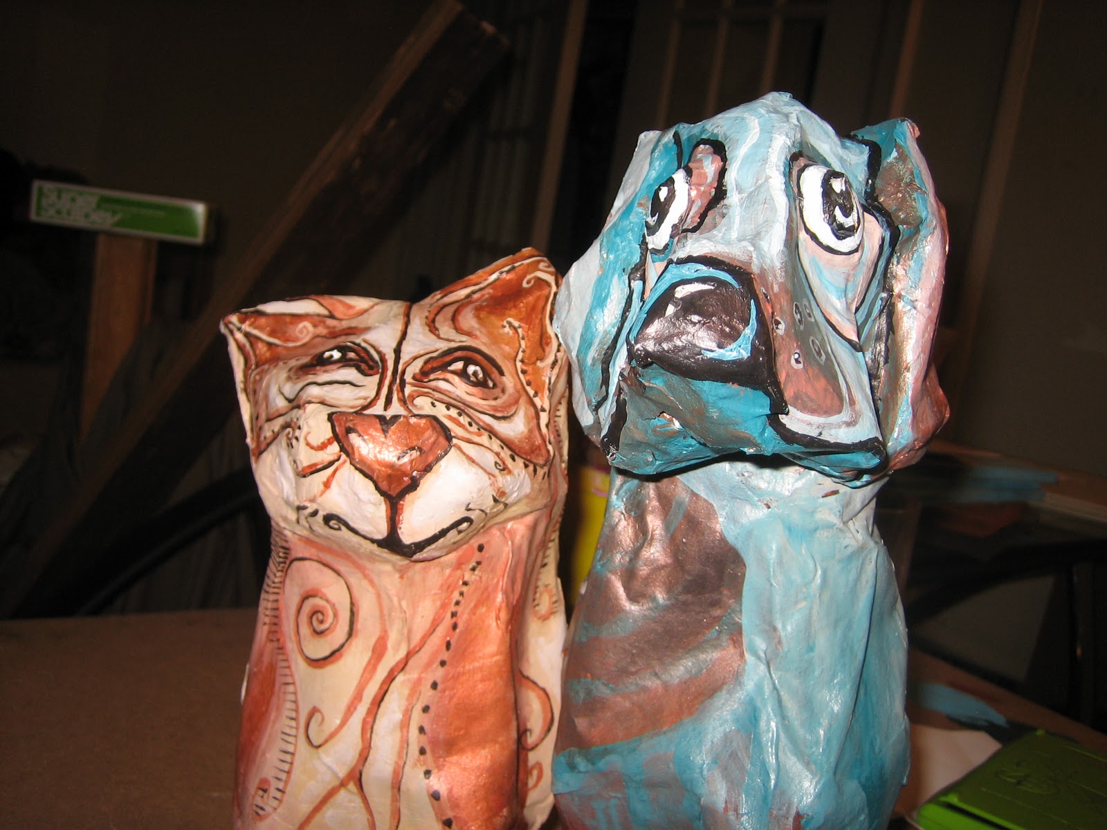 Paper Mache Creatures