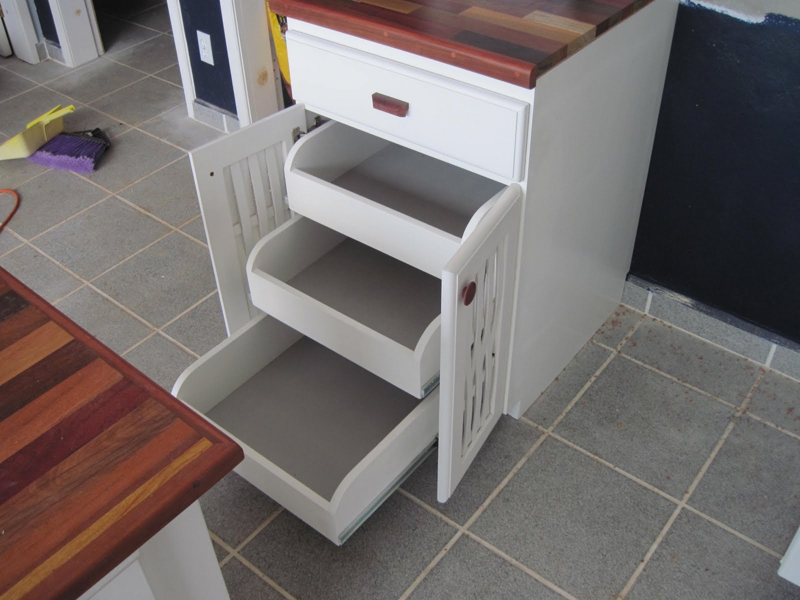 Shallow kitchen cabinets Pot Pan Drawers for Kitchen Cabinets