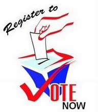 Register To Vote Now!