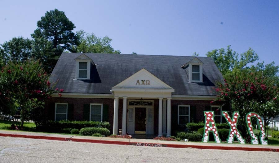 Alpha Chi Omega Houses Louisiana Tech