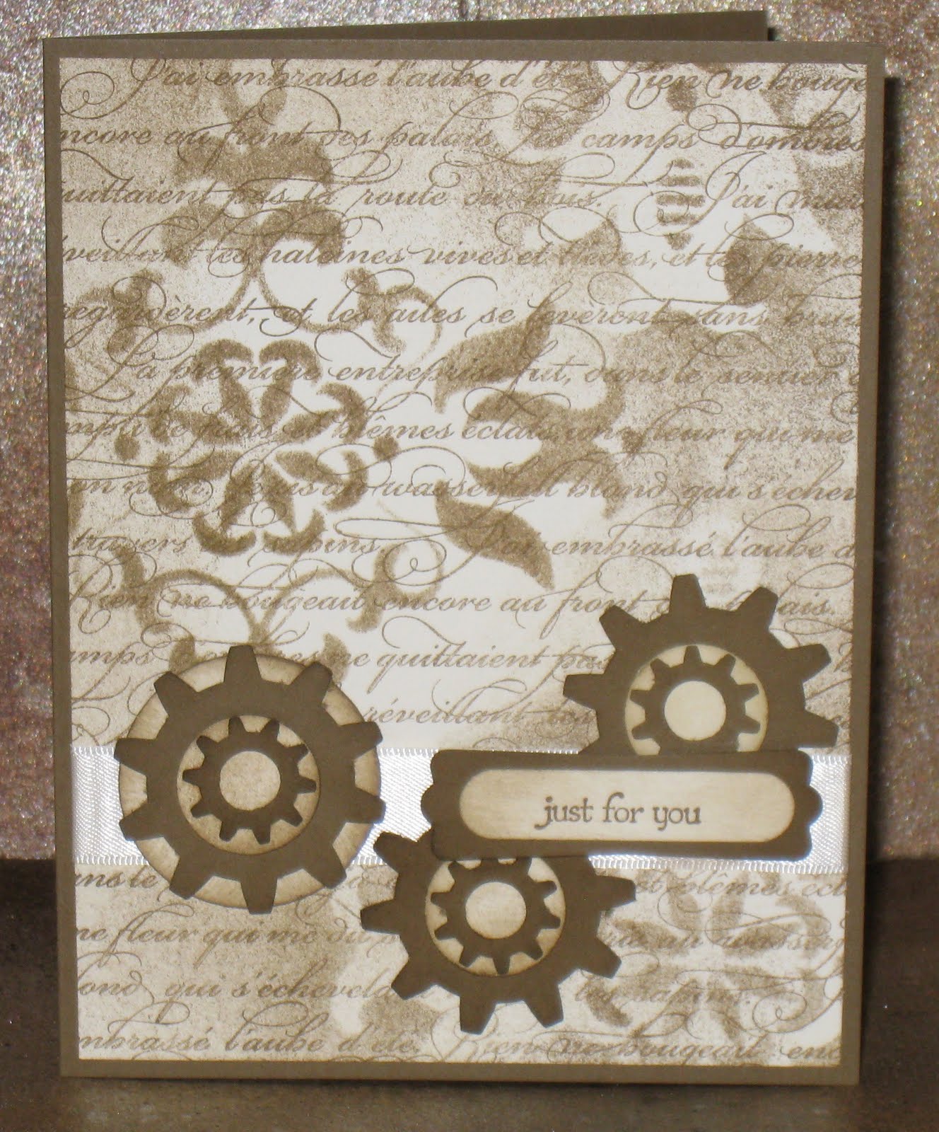 Cathy's Craft Room Stencil Card