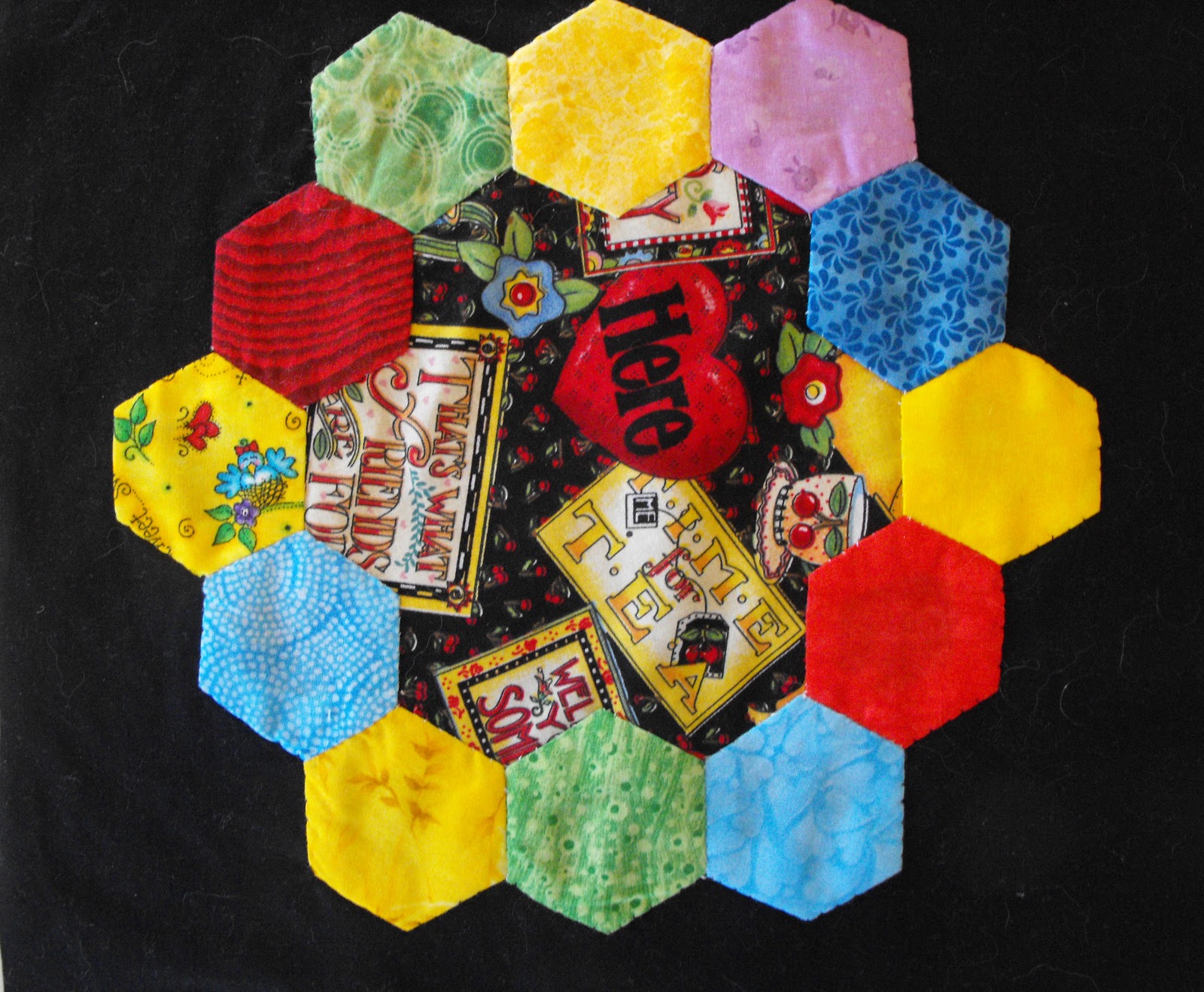 Free+hexagon+quilt+blocks