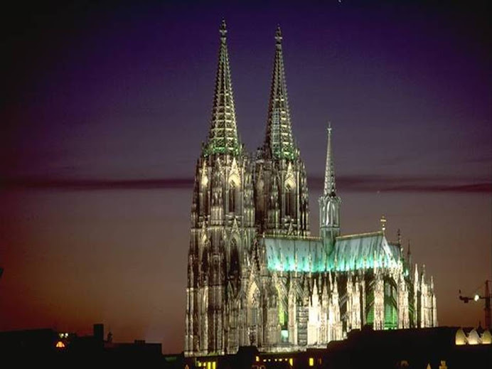 A Catedral de Colónia na Alemanha