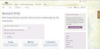 FamilySearch Wiki Tutorial