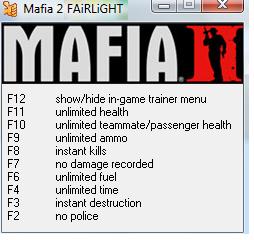 mafia 2 tranier