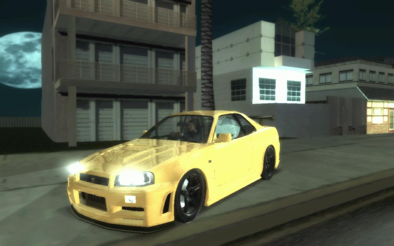 Allteste Gta Sa Carros Nissan Skyline R34 Z Tune