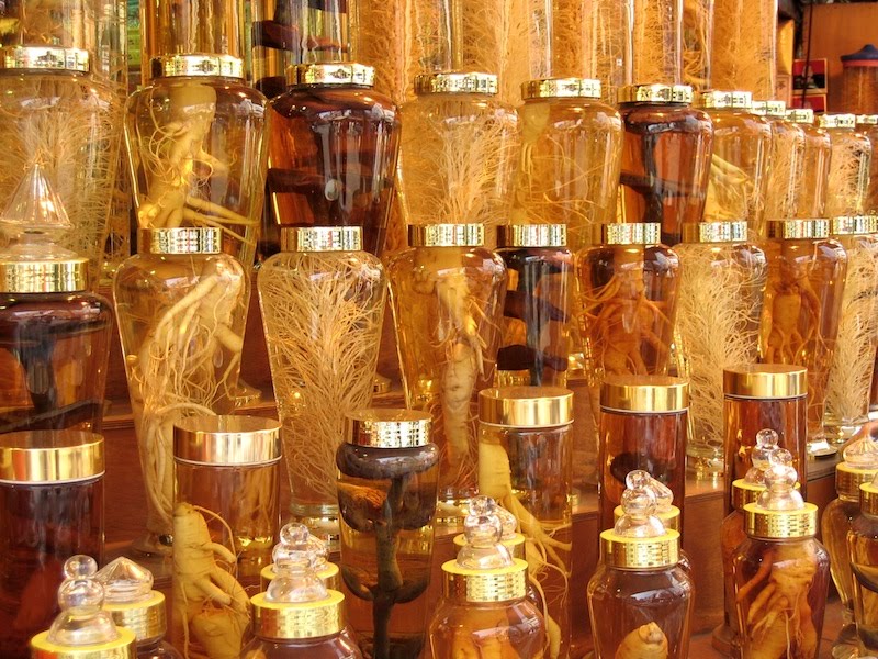 up some healthy ginseng,