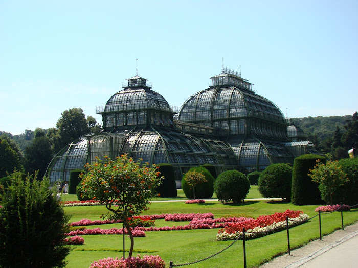 Glass building
