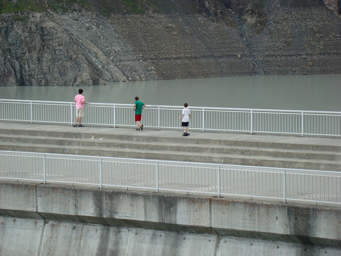 On the Grande Dixence Dam