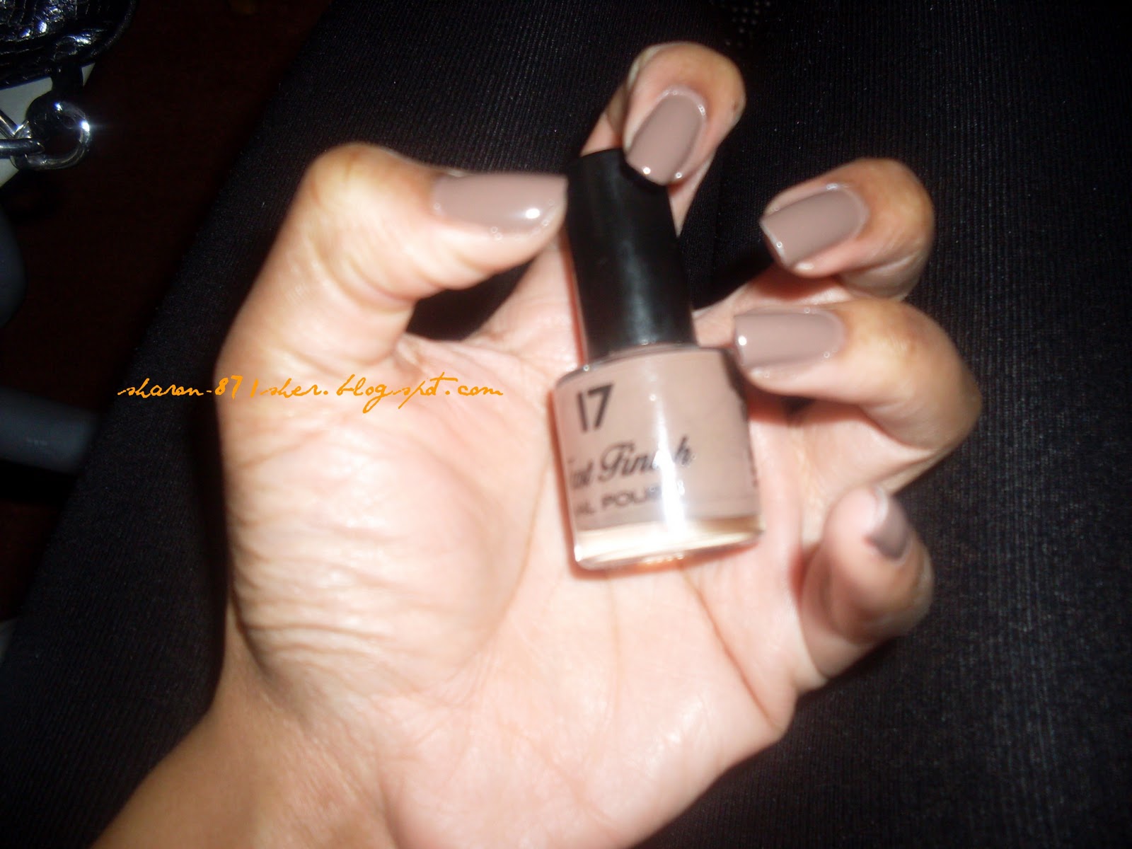 Sharon's Beauty Blog Boots 17 Fast Finish Nail Polish in Tigers Eye
