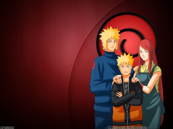 Naruto Online - Minato, pai de Naruto, marido de Kushina, quarto