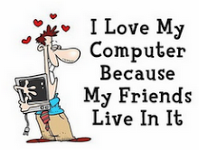 I love my computer because my friends live in it