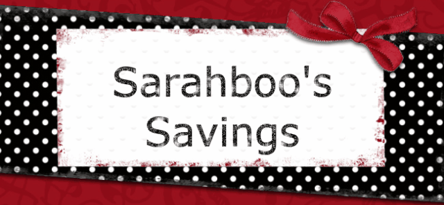 Sarahboo's Savings