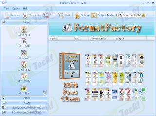 Format Factory: Free Multifunctional Media Converter
