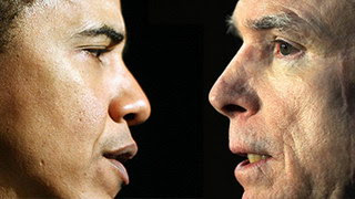 Candidatos Obama y McCain