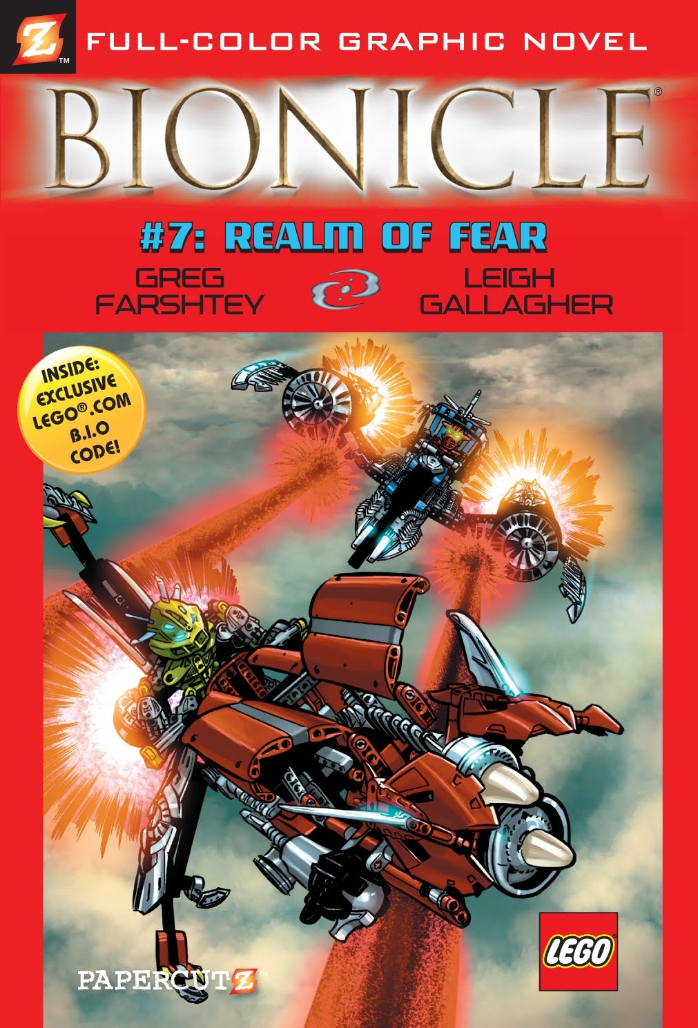 LEIGH GALLAGHER Comic Book Artist BIONICLE COLLECTION!!!