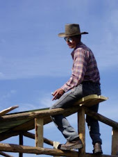 Helio works on a roof