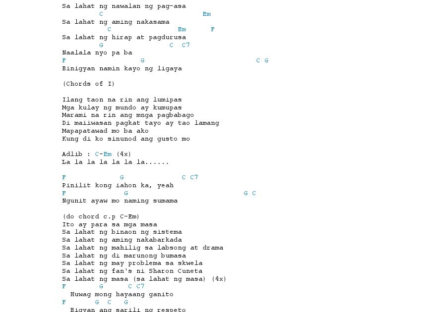 GitaristAko Your Online Source of FREE OPM and International Song