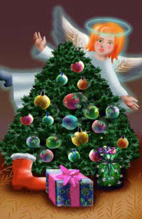 Angel on Christmas Tree