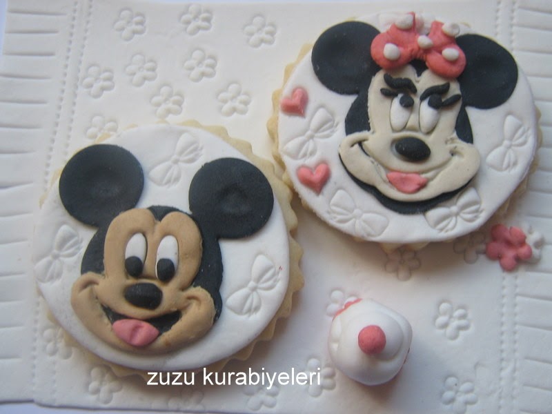 . MİKİ ve MİNİ MOUSE (DİSNEY ) KURABİYELER