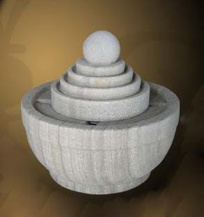 Sandstone fountain, Water Fountain, Antique stone, garden Ornament