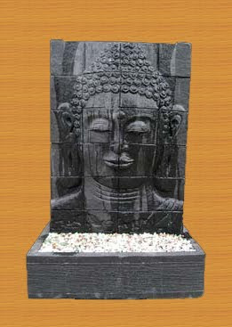 a gurgling fountain, Water Fountain, Stone Handicraft