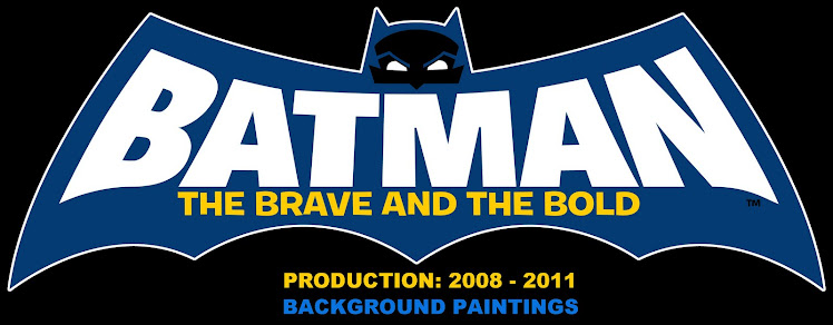 "Batman: The Brave and the Bold" Background Paint Blog