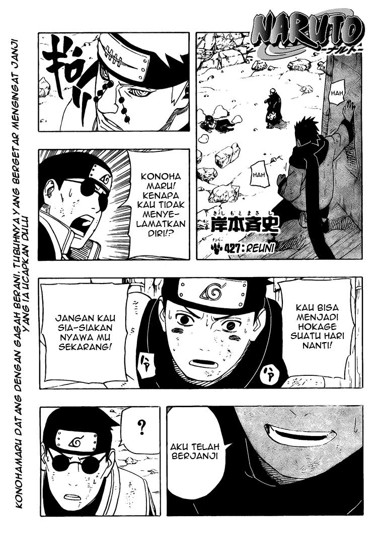 Naruto 427 - Reuni 01 Naruto 427 Reuni