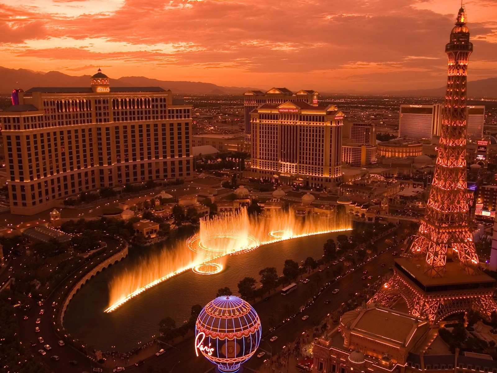 Las Vegas Cityscape - Wide