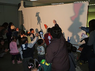 影絵ワークショップ「影絵であそぼう」