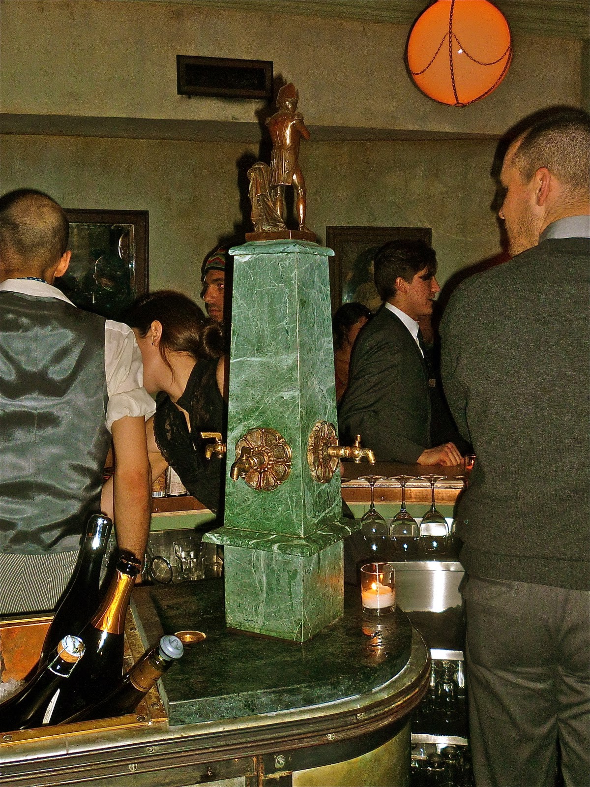 Off The Presses A Brooklyn Absinthe Fountain, Dripping as God Intended