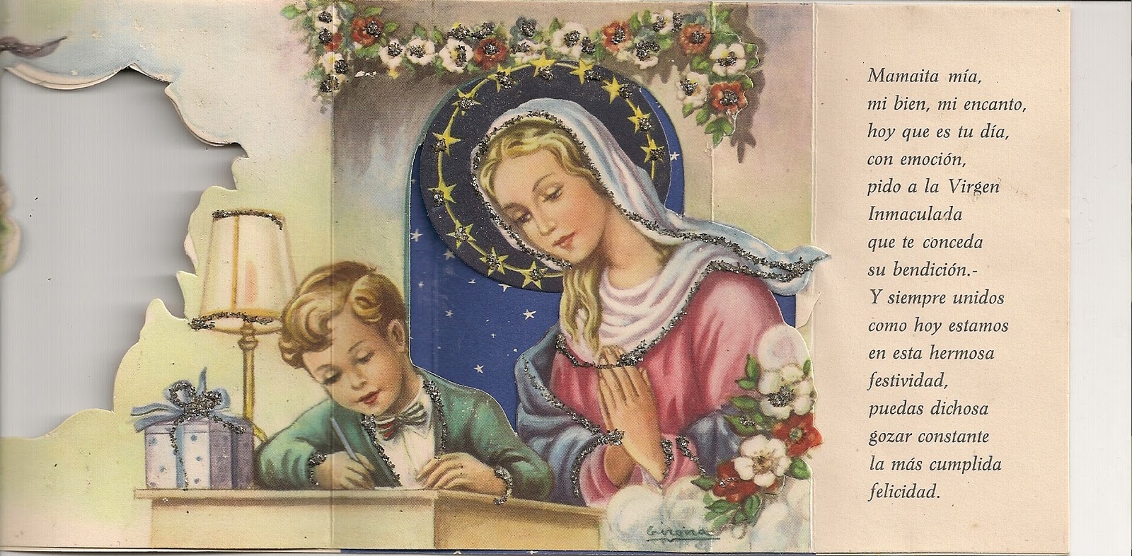 Resultado de imagen de postales antiguas cumpleaños