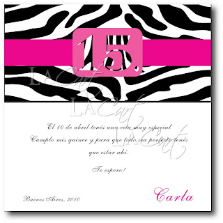 tarjetas de 15 zona norte