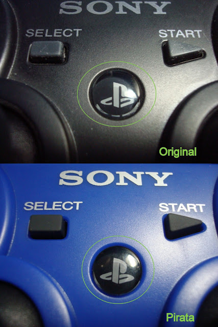 [DENUNCIA] [+NOVAS IMAGENS]Existe controller falsificado de PS3! Fake+dualshock+3+ps3+blue+falso+pirate+pirata+%2810-3